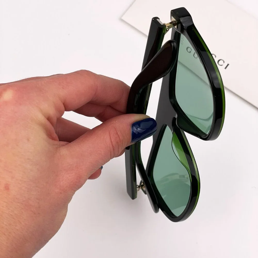 🔥 GUCCI Sunglasses GG1039S 004 Aviator Men - Picture 7 of 12